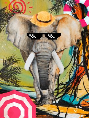 ELEFANTE PRAIA