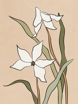 TROPICAL ART - FLOWERS 04