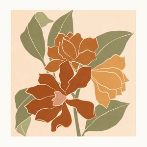 TROPICAL ART - FLOWERS 06