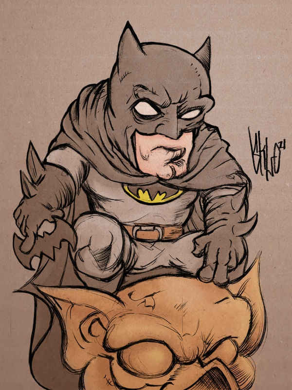 BATMAN MINI - POR SKLO