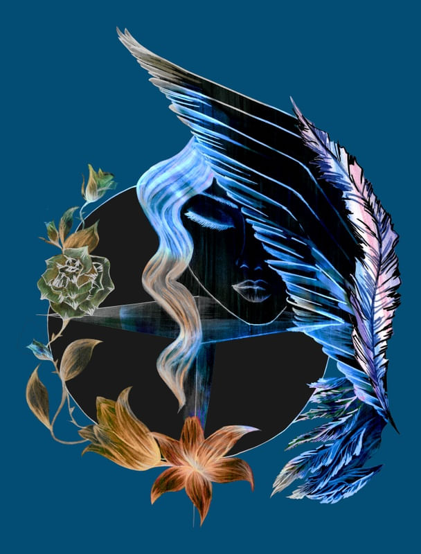 ABRAÇO ANJO NEGRO