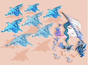 ANJO E PASSAROS