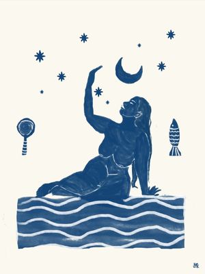 YEMANJÁ A LUA E AS ESTRELAS