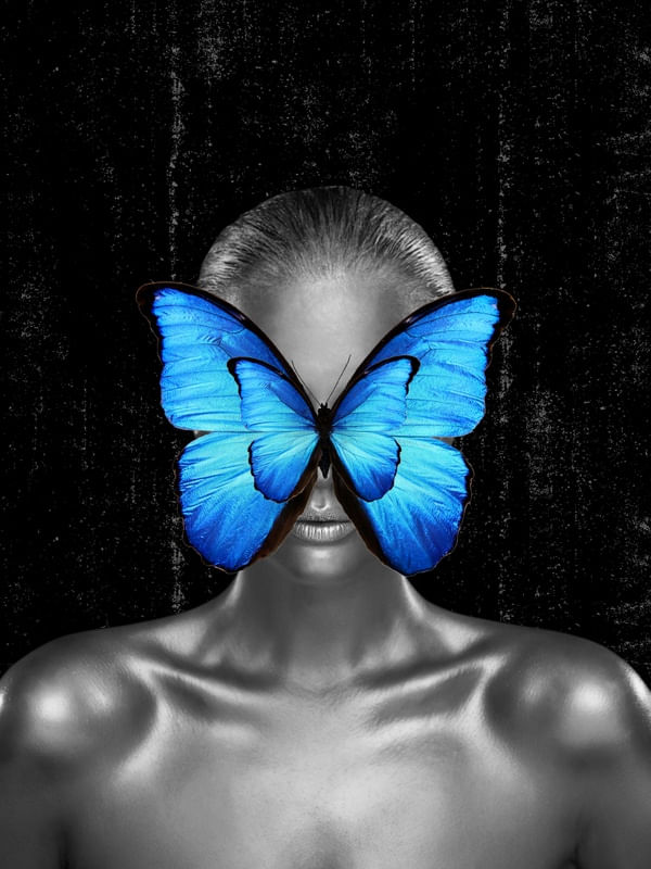 FACE BORBOLETA AZUL 1