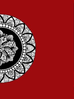 MANDALA VERMELHA 1