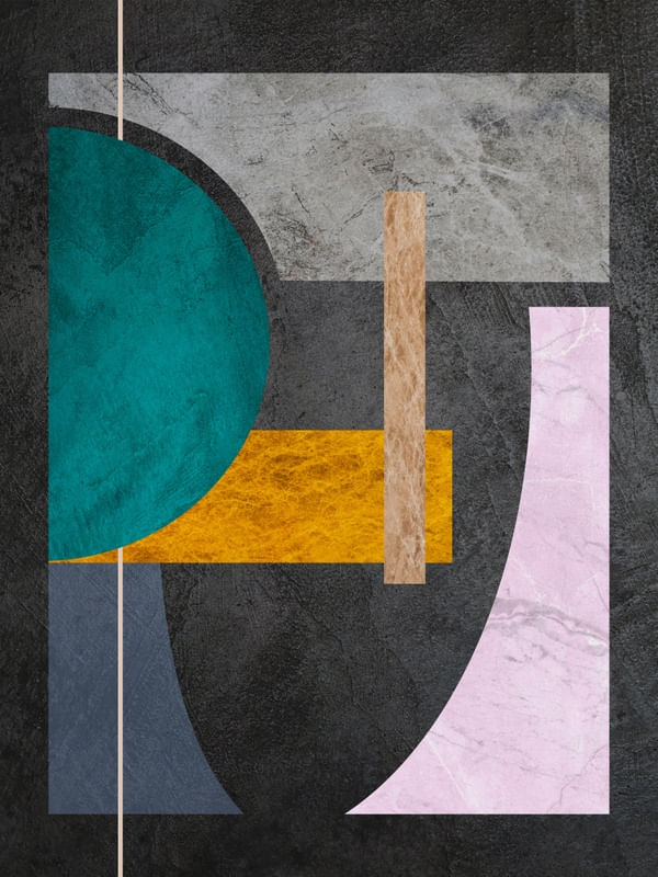 ABSTRATO GEOMETRICO - 19C
