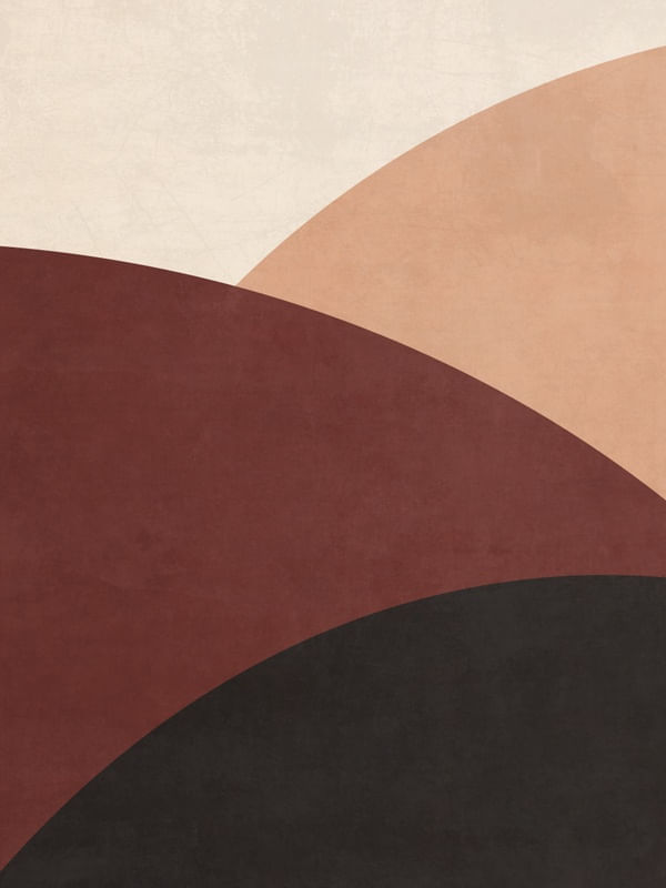 ABSTRACT ART - TERRACOTTA WAVES 01