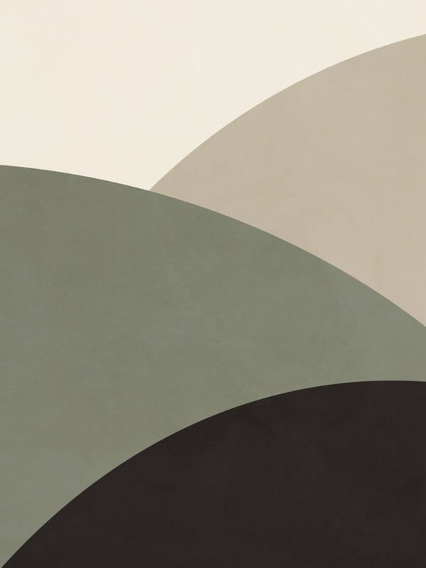 ABSTRACT ART - GREEN WAVES