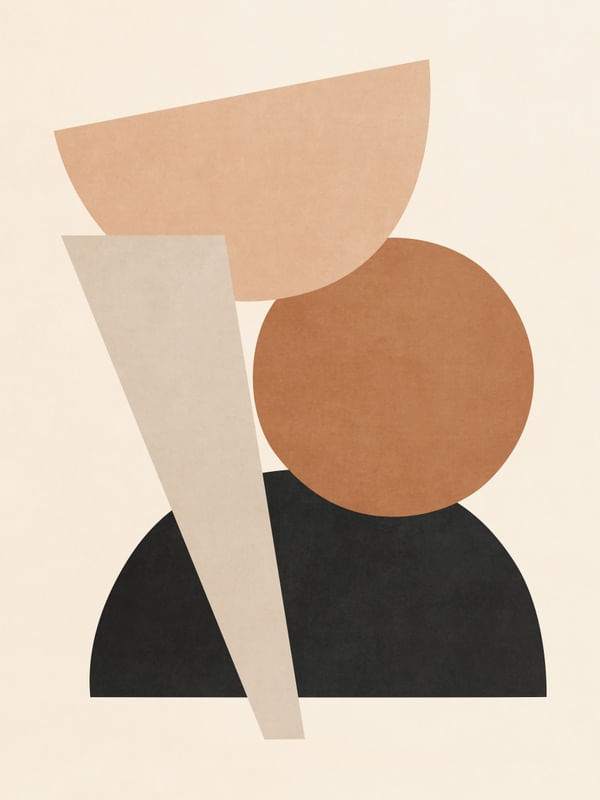 MINIMAL ART - GEOMETRIC SHAPES 04B