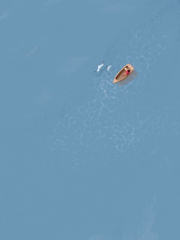 BARQUINHO NO OCEANO