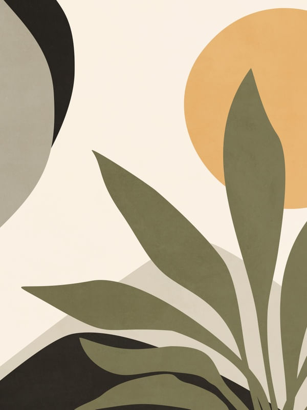 TROPICAL ART - LEAVES 09
