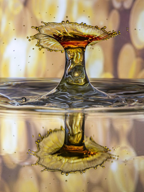 GOTA D`ÁGUA DOURADO