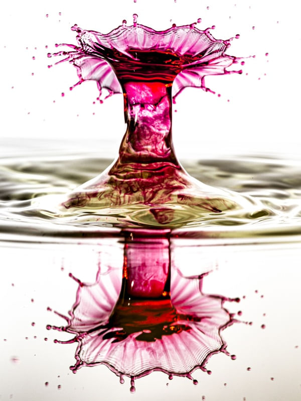 GOTA D`ÁGUA VERMELHO