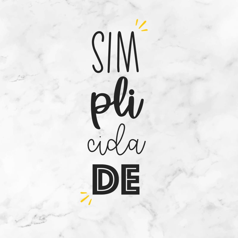 SIMPLICIDADE EM SILABAS