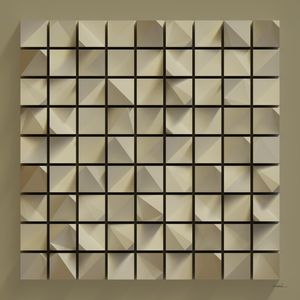 SQUARE OF POINTY CUBES