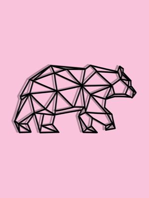 URSO MINIMALISTA 3D