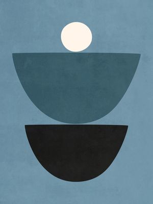MINIMAL GEOMETRIC ART - 02BA