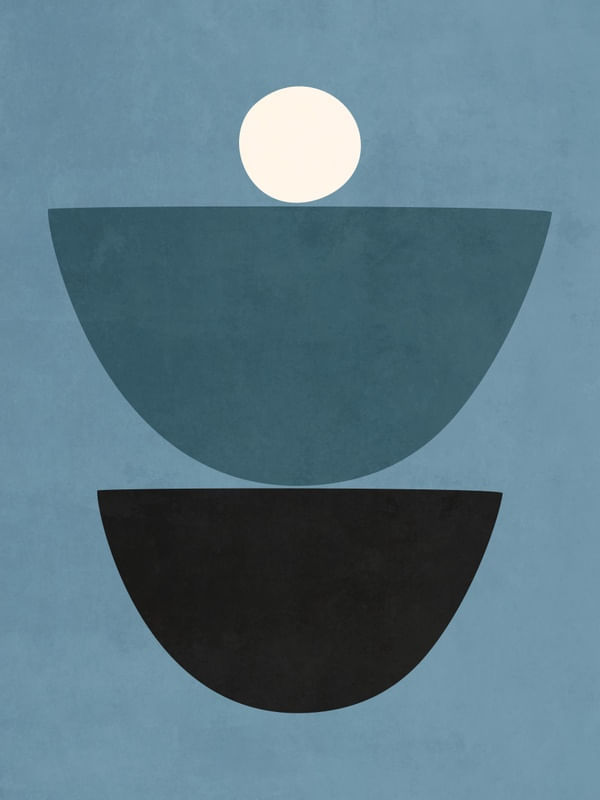 MINIMAL GEOMETRIC ART - 02BA