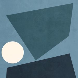 MINIMAL GEOMETRIC ART - 03BA