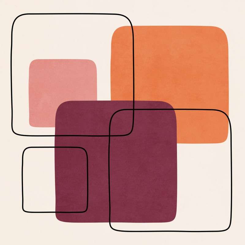 MINIMAL GEOMETRIC ART - 03RL