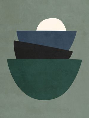 MINIMAL ART - OVERLAPPED GEOMETRY 01