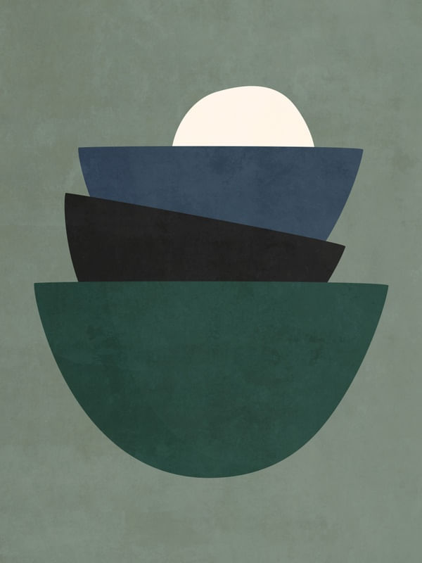 MINIMAL ART - OVERLAPPED GEOMETRY 01