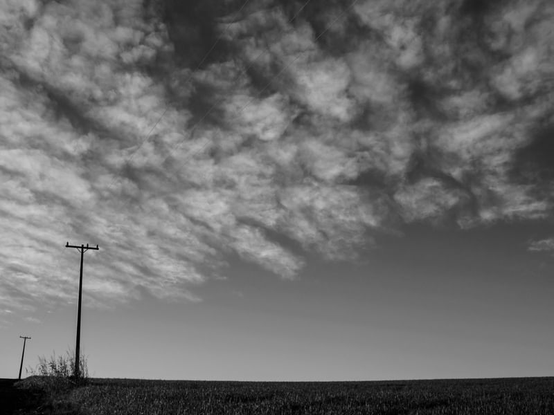 AS NUVENS NA ÁREA RURAL