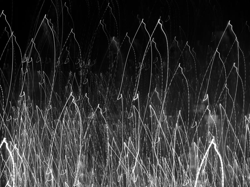AS LINHAS ABSTRATAS DA CIDADE PRETO E BRANCO