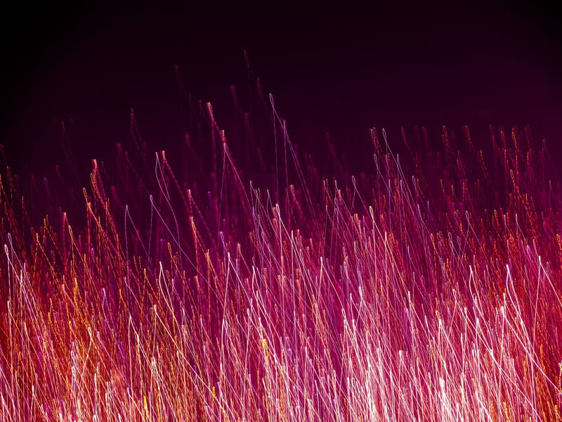SOBRE LUZES ROSAS LIGHT PAINT