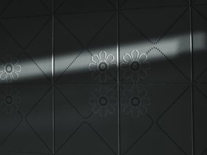 A LUZ SOBRE OS AZULEJOS FLORIDOS