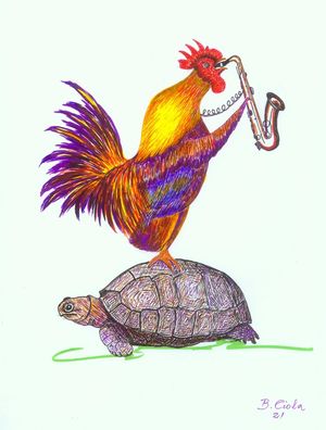 GALO SAXOFONISTA
