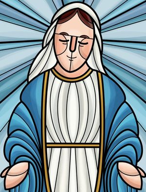 NOSSA SENHORA DAS GRAÇAS POR GUGASAN