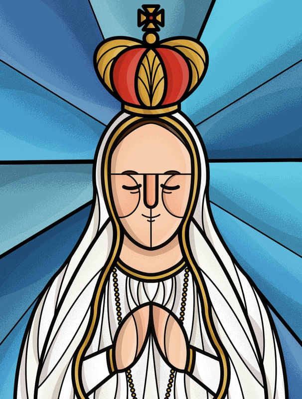NOSSA SENHORA DE FÁTIMA POR GUGASAN