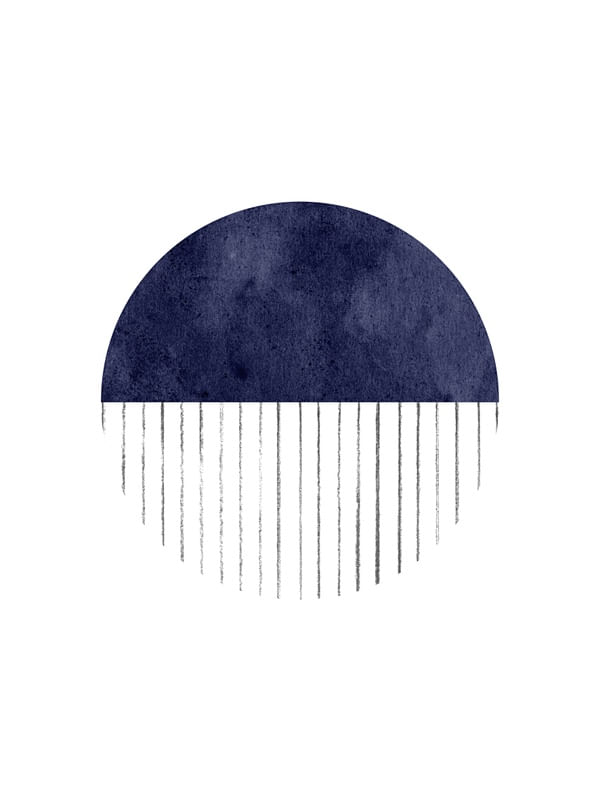BLUE WATERCOLOR