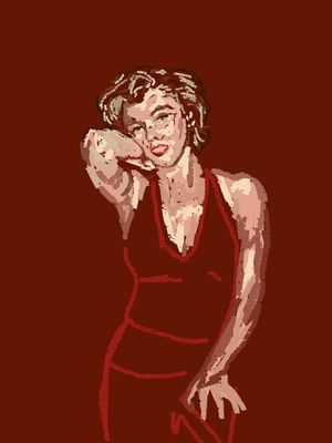 "MARYLIN MONROE RED"
