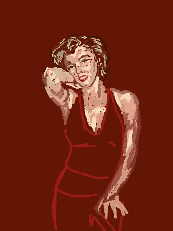 "MARYLIN MONROE RED"