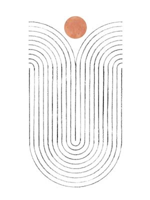 CURVED LINES AND CIRCLE