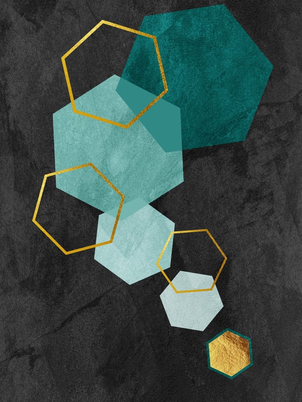 HEXAGON GEOMETRIC - 03B