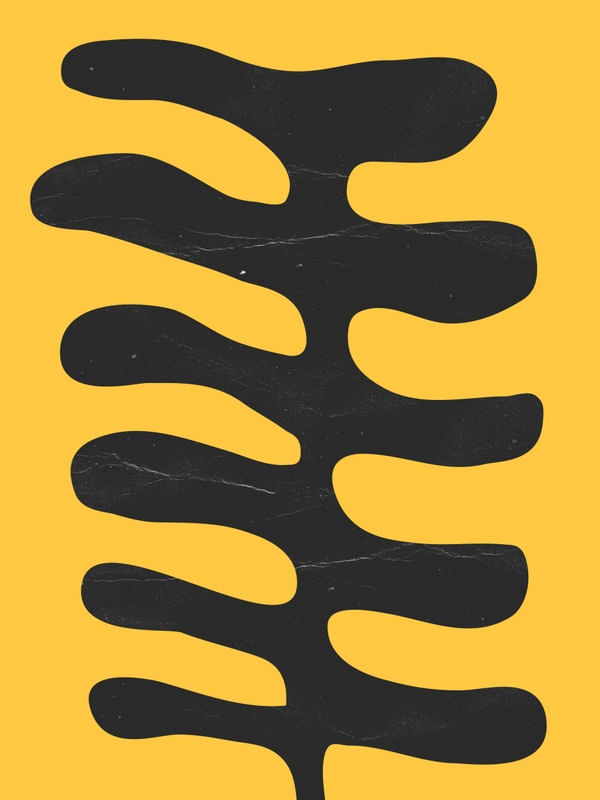 MINIMAL ABSTRACT ART PLANT 33