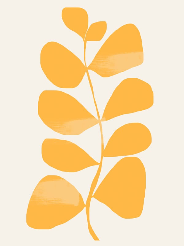 MINIMAL ABSTRACT ART PLANT 32