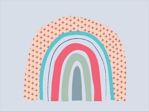 ARCO ÍRIS ESTAMPADO