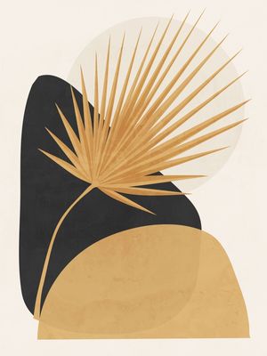 TROPICAL LEAF- ABSTRACT ART 26