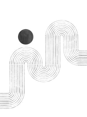 CURVED GRAY LINES