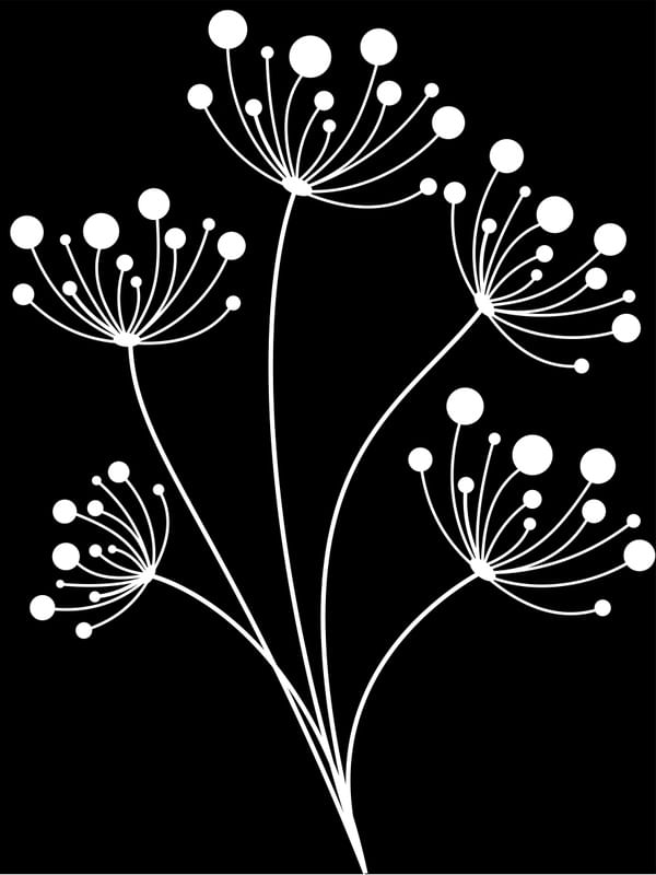 GEOMETRICO MINIMALISTA FLOWERS - 22B2