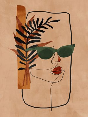 BOHO LINE PORTRAIT