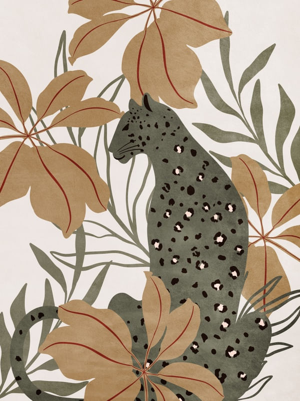 CAT IN THE JUNGLE