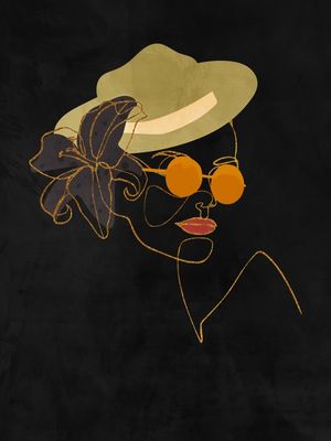 LINE PORTRAIT BY TAS
