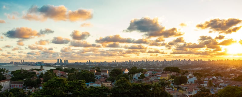 ENTARDECER OLINDA E RECIFE