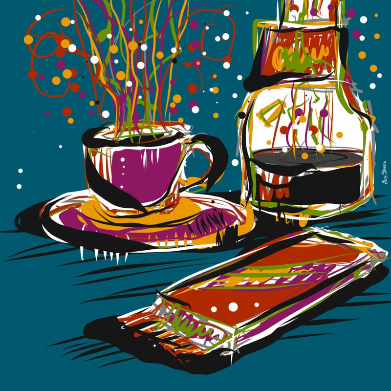 CAFÉ E CHOCOLATE