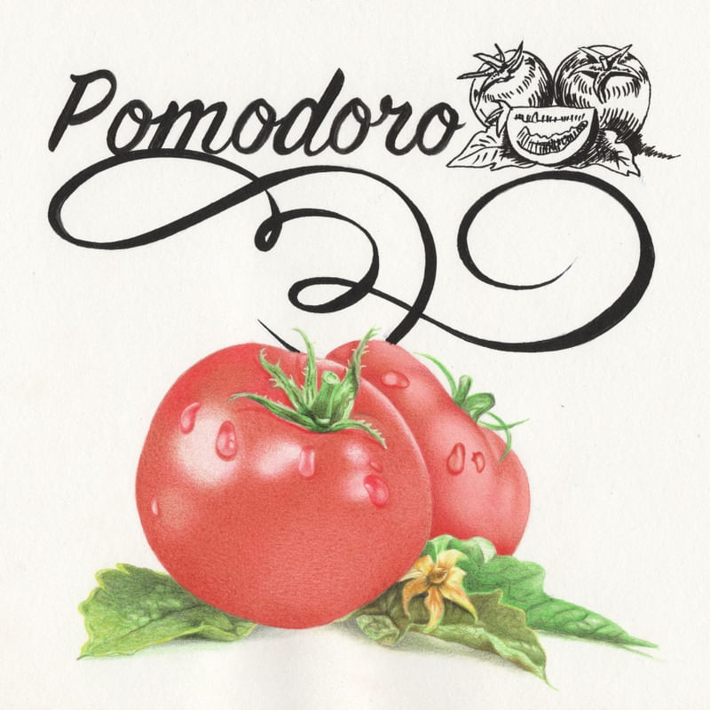 POMODORO LETTERING
